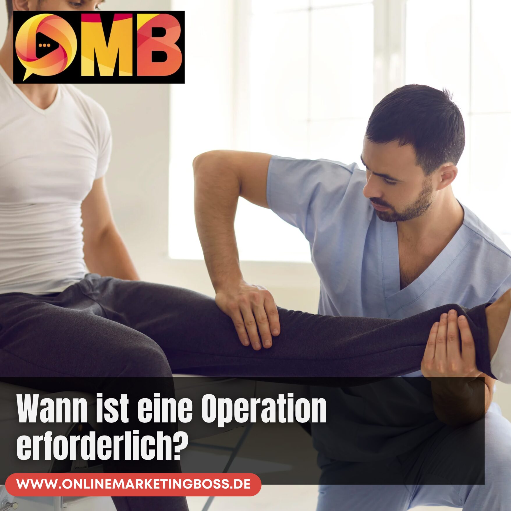 Wann ist eine Operation erforderlich?