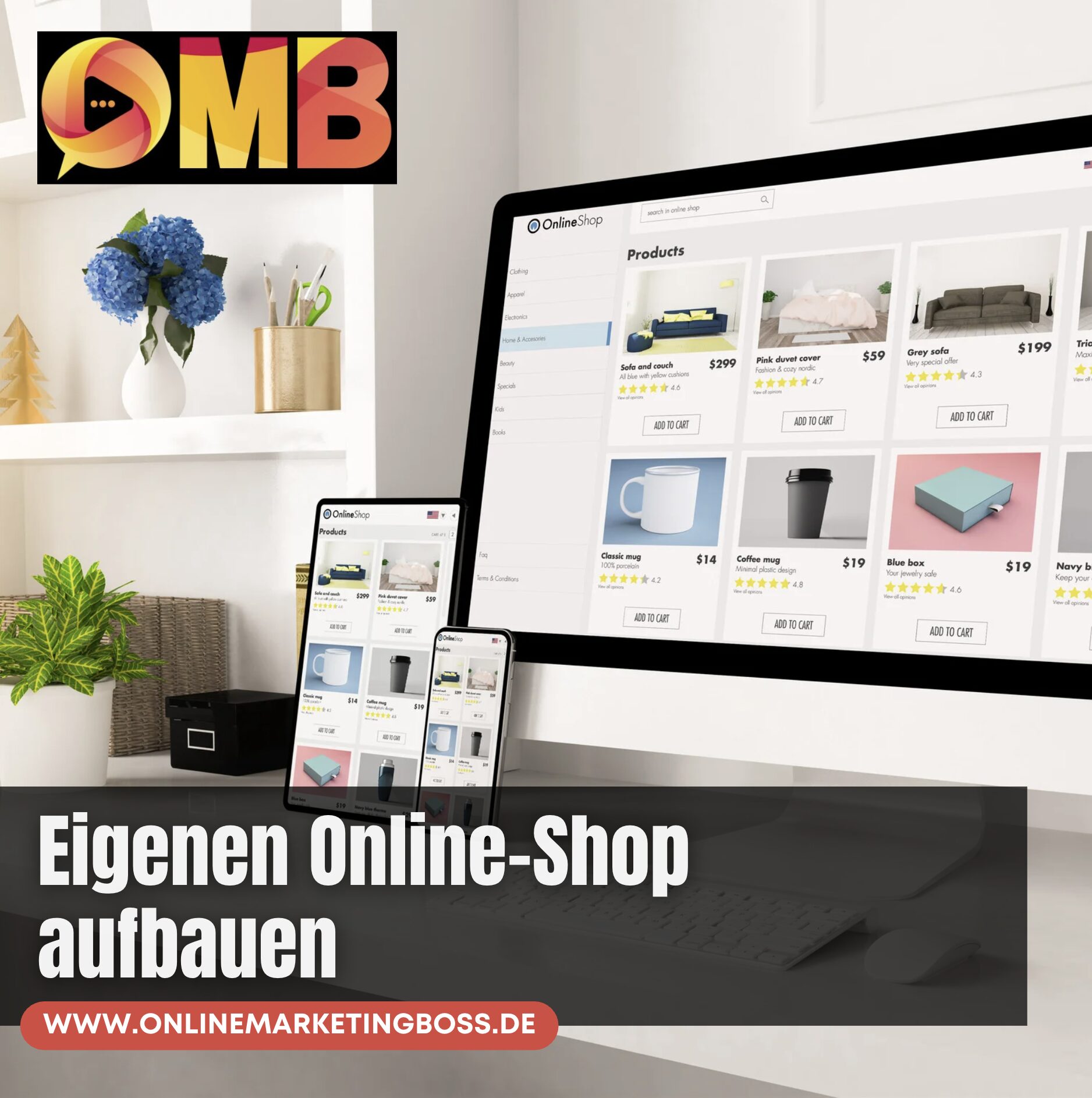Eigenen Online-Shop aufbauen