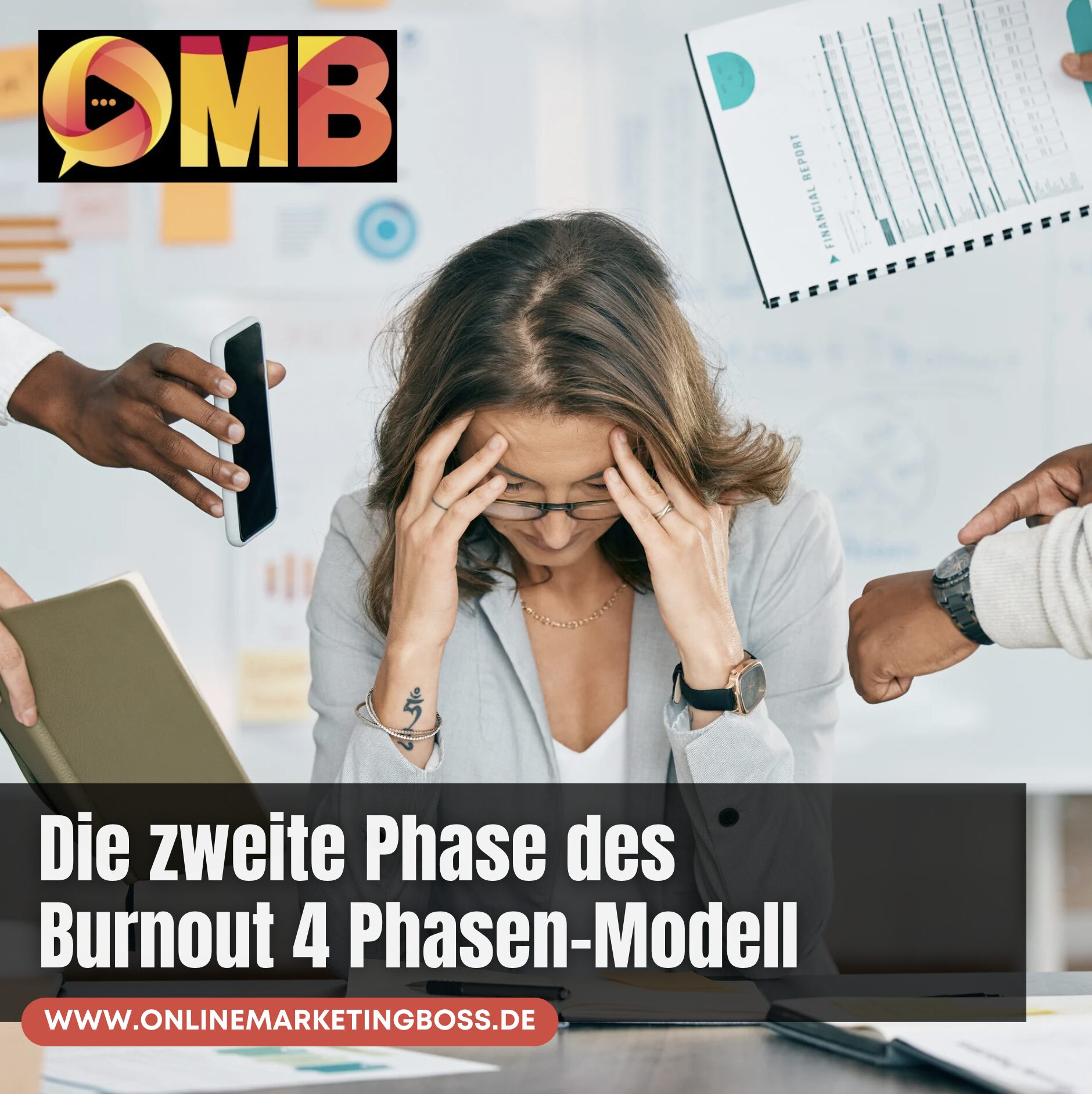 Die zweite Phase des Burnout 4 Phasen-Modell