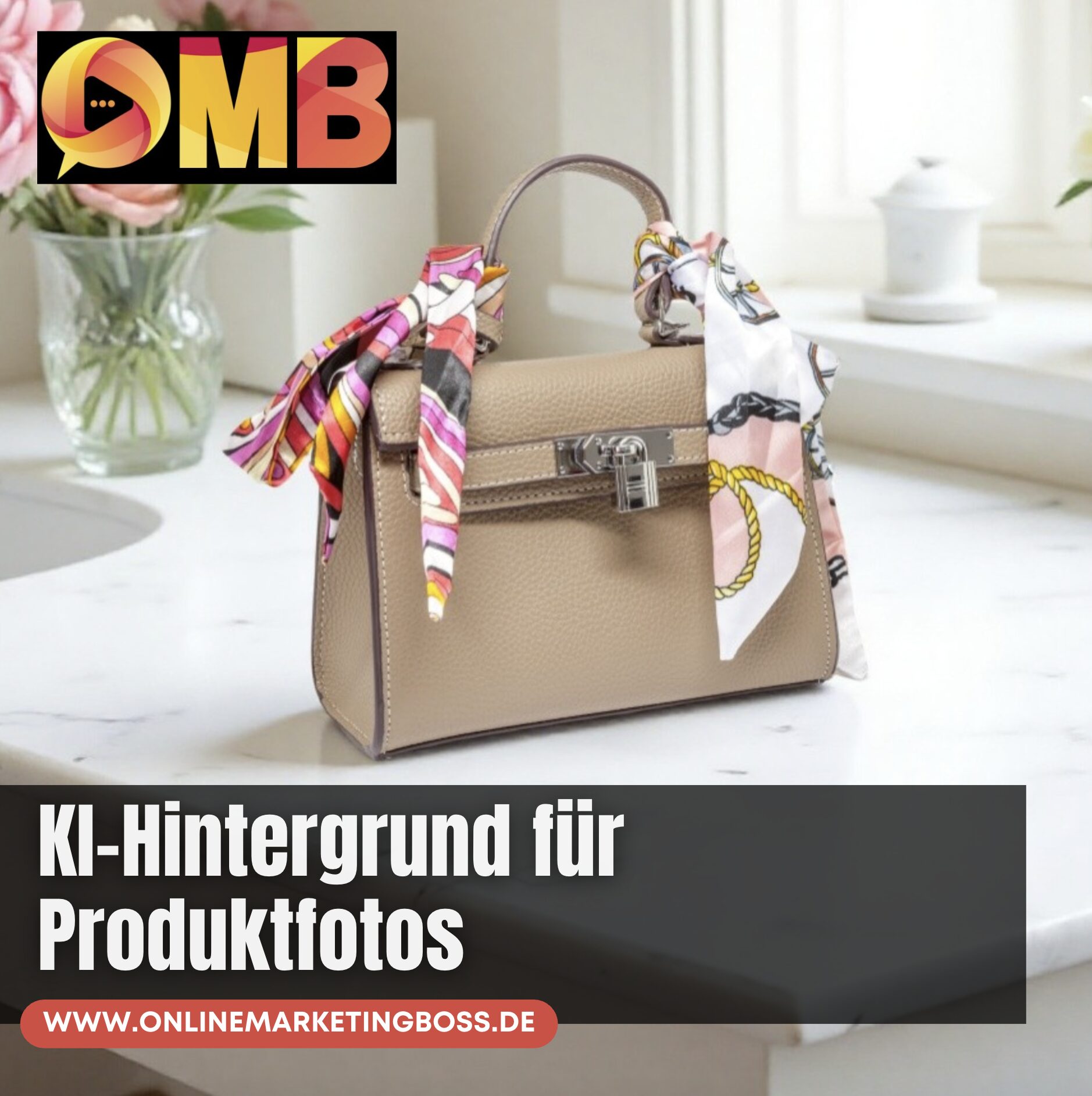 KI-Hintergrund für Produktfotos